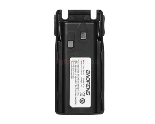 Baofeng UV-82, Baofeng UV-82L, Baofeng UV-82X3, Baofeng UV82HP, Baofeng GMRS-V1 - Аккумулятор для рации 2000 мАч