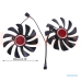 XFX Radeon RX580 RX590, 2 шт. 95 мм