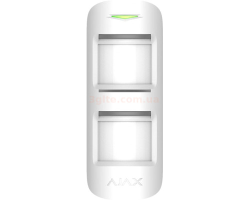 Бездротовий вуличний датчик руху Ajax MotionProtect Outdoor White