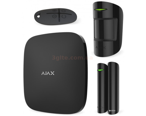 Комплект охоронної сигналізації Ajax StarterKit Black