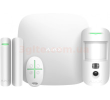 Комплект охоронної сигналізації Ajax StarterKit Cam White